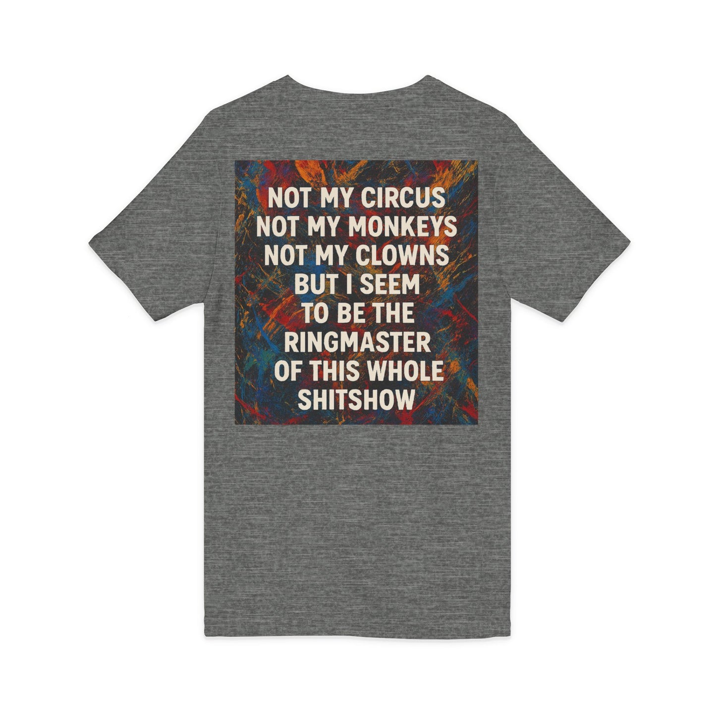 Ringmaster Unisex Short Sleeve V-Neck Tee