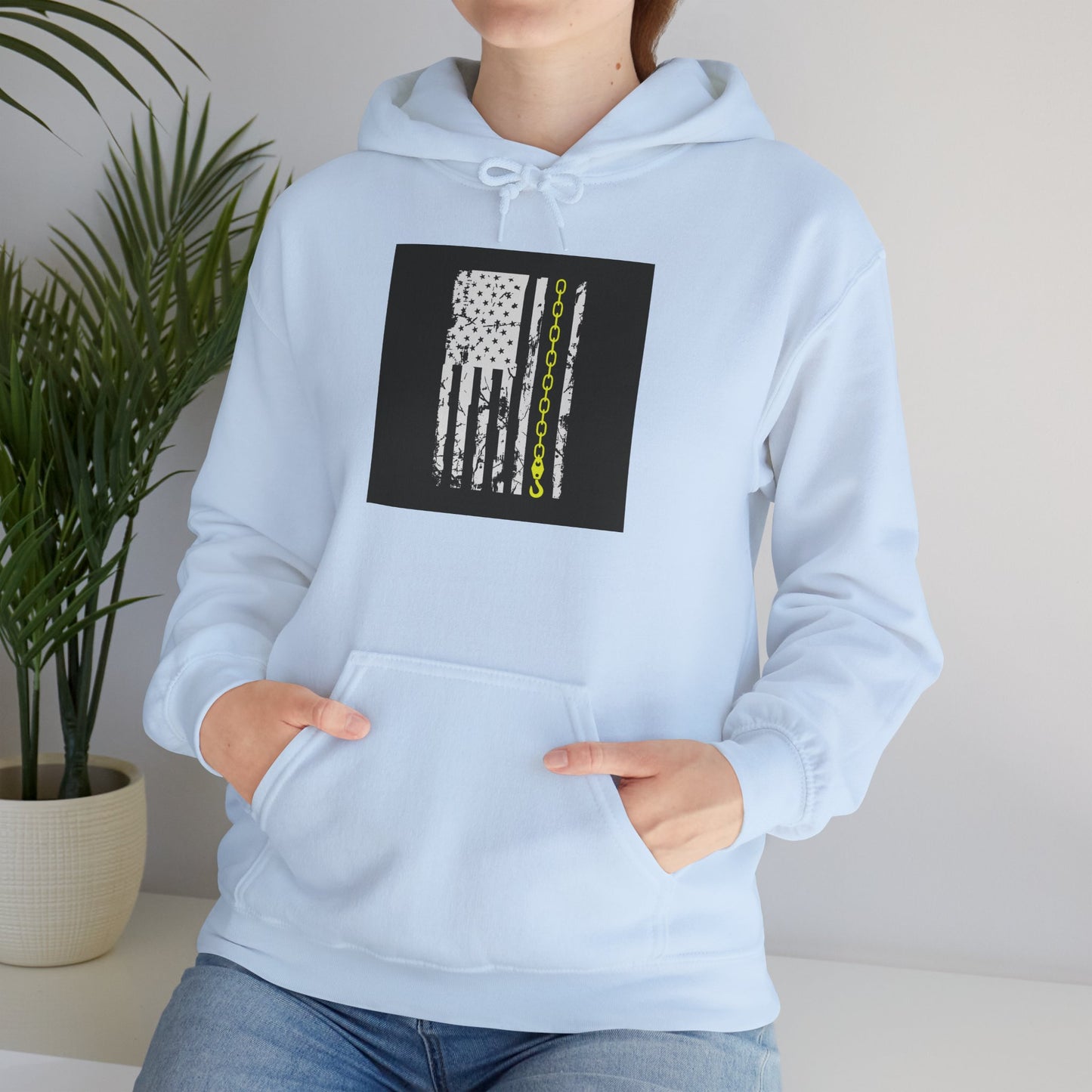 Thin Yellow Line Unisex Hoodie