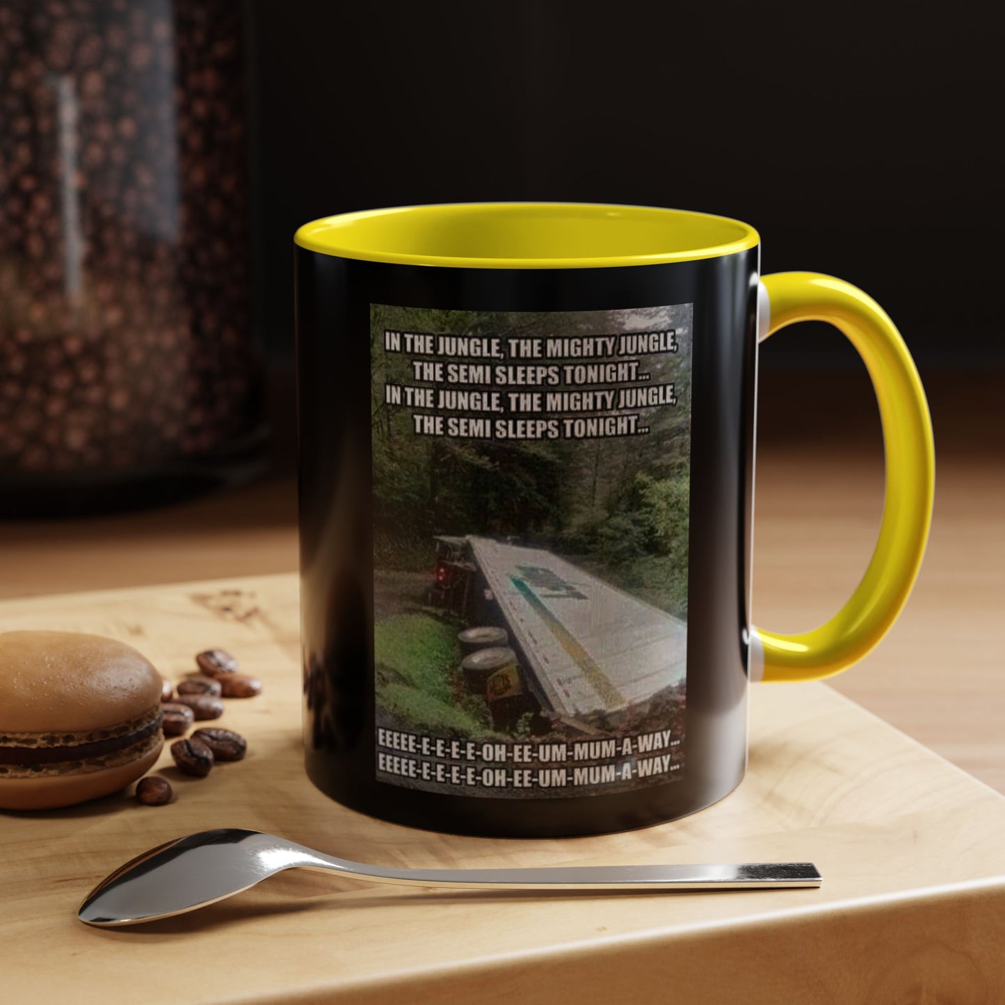 Semi Sleeps 2-Tone Coffee Mug