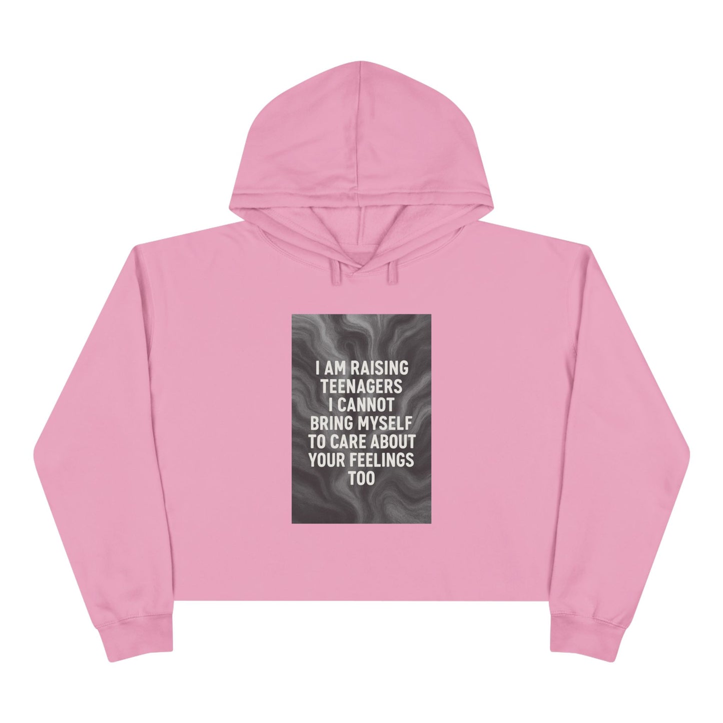 Raising Teenagers Women's Crop Hoodie