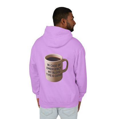 Blood Type Unisex Lightweight Hoodie