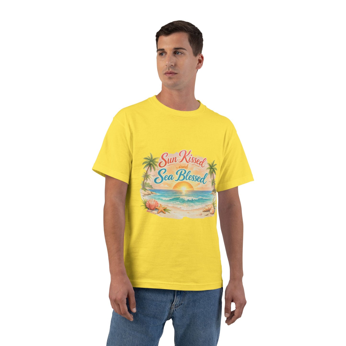 Sun Kissed Men's Short-Sleeve Crewneck Tee