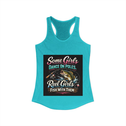 Reel Girls Women's Racerback Tank
