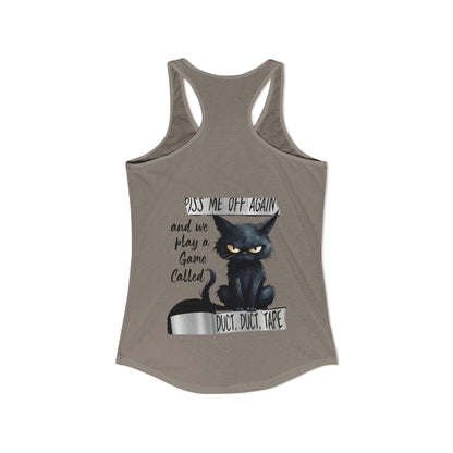 Duct, Duct, Tape Women's Racerback Tank