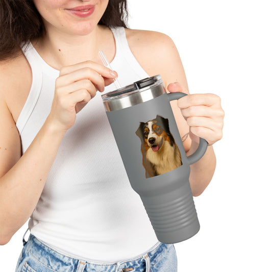Aussie Head  Insulated Travel Mug