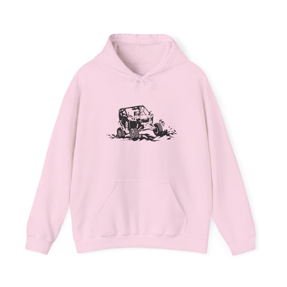 Slingin' Mud Side By Side Unisex Hoodie