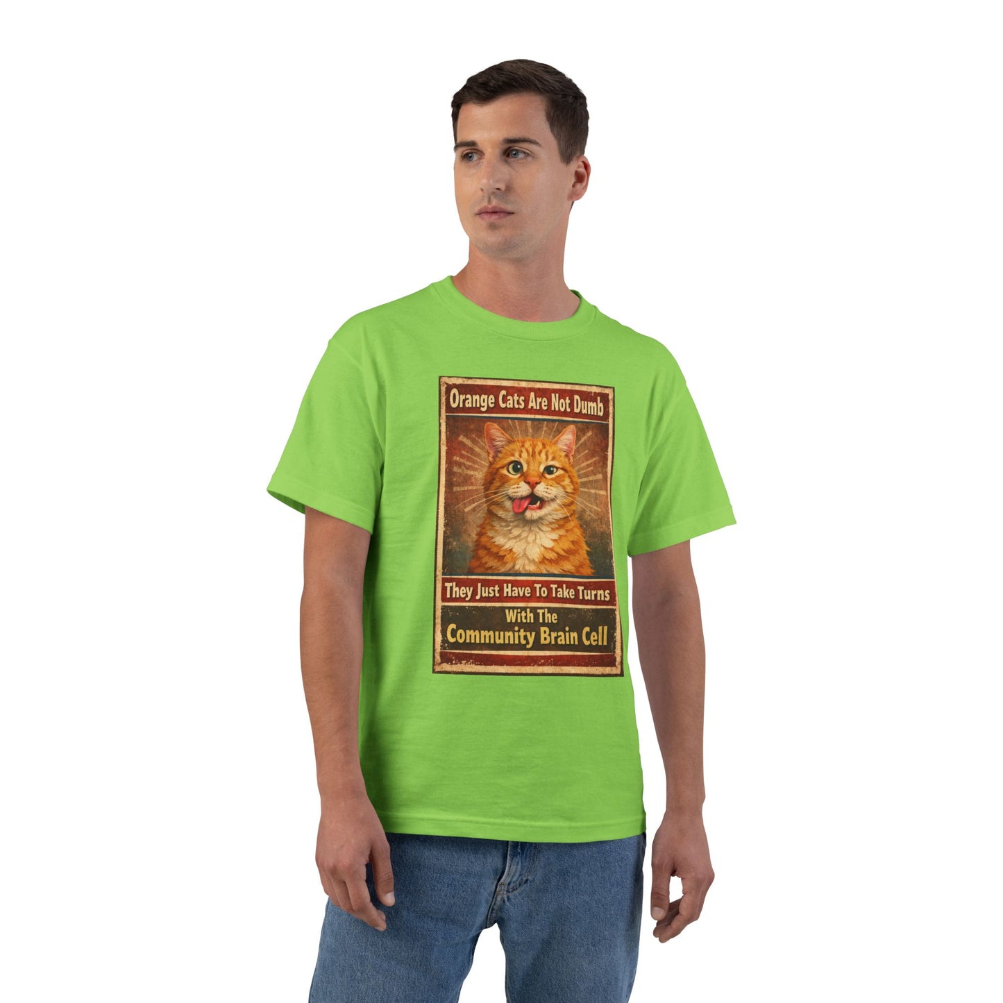 Community Brain Cell Men's Short-Sleeve Crewneck Tee