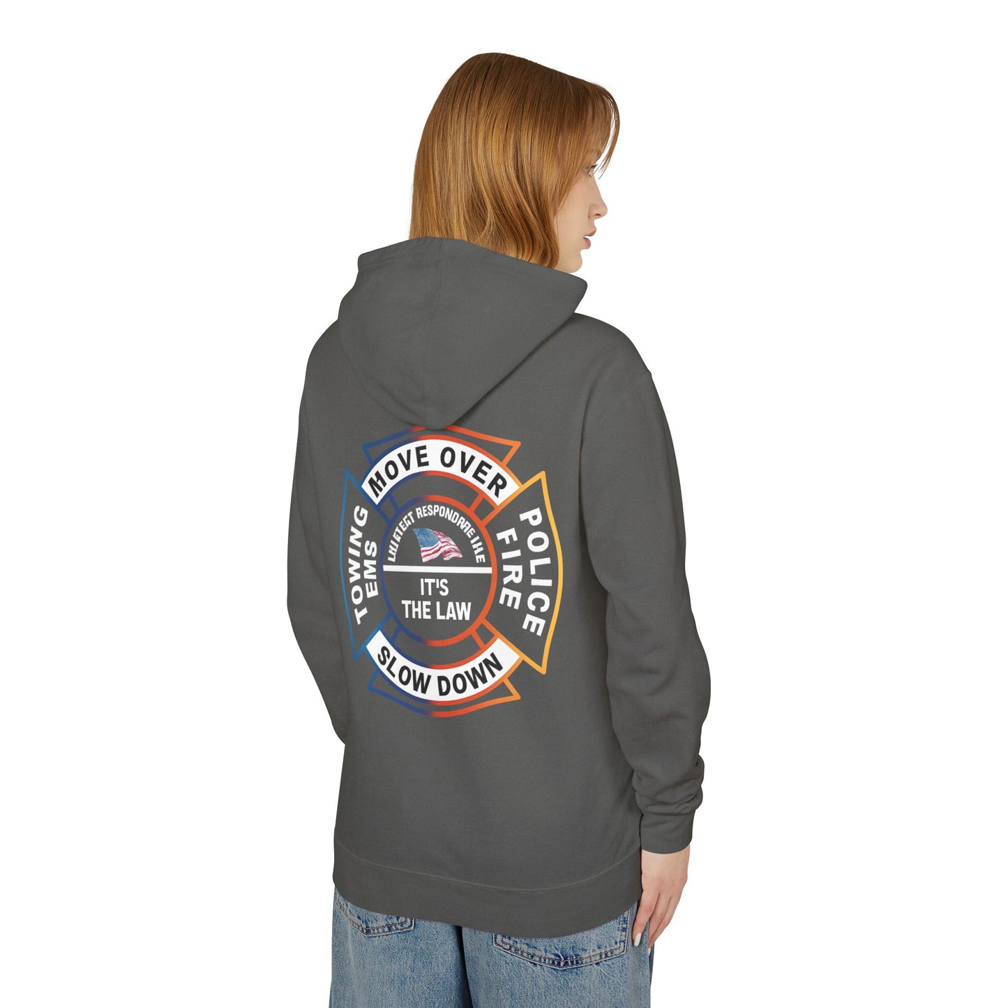 Let First Responders Live Unisex Lightweight Hoodie