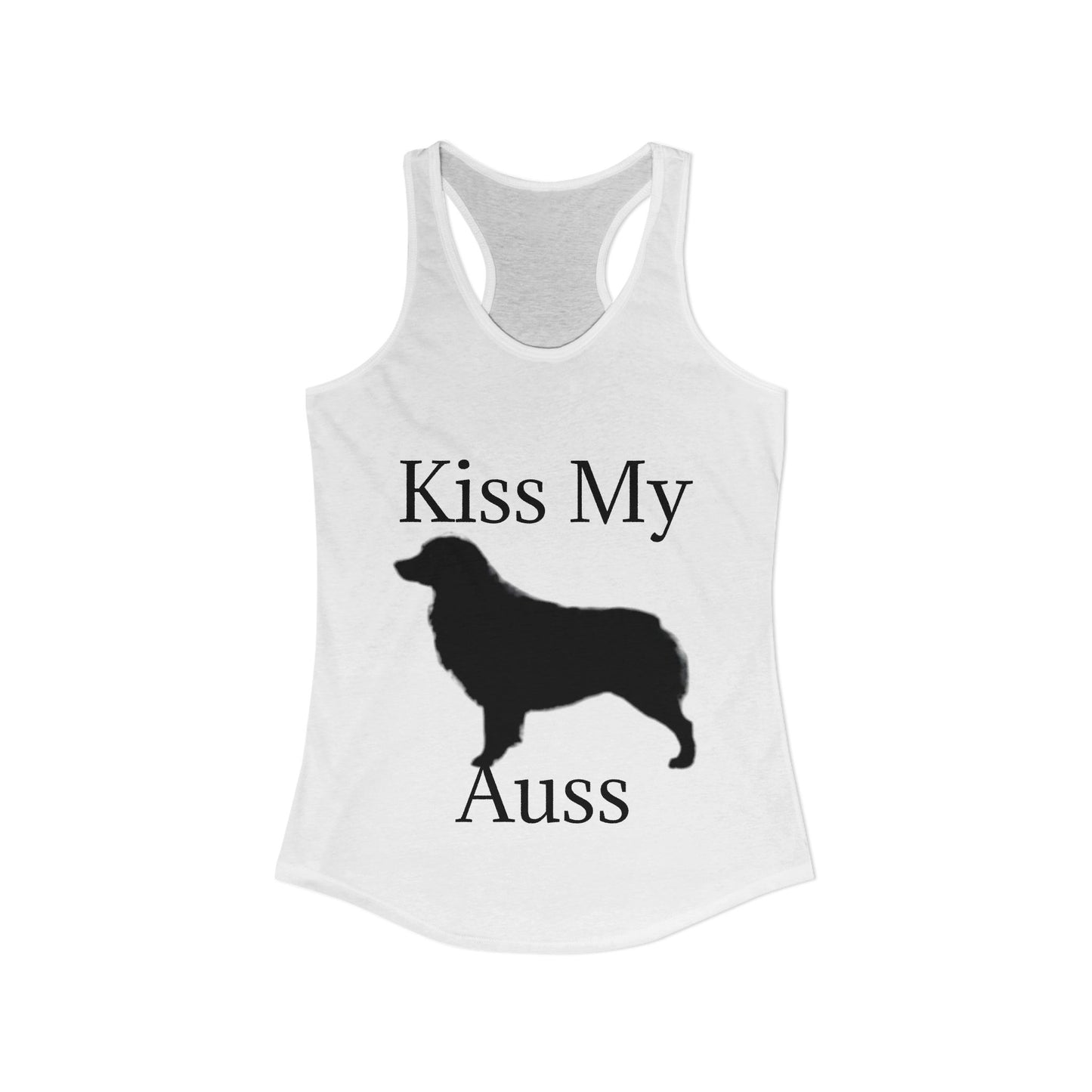 Kiss My Auss Women's Racerback Tank