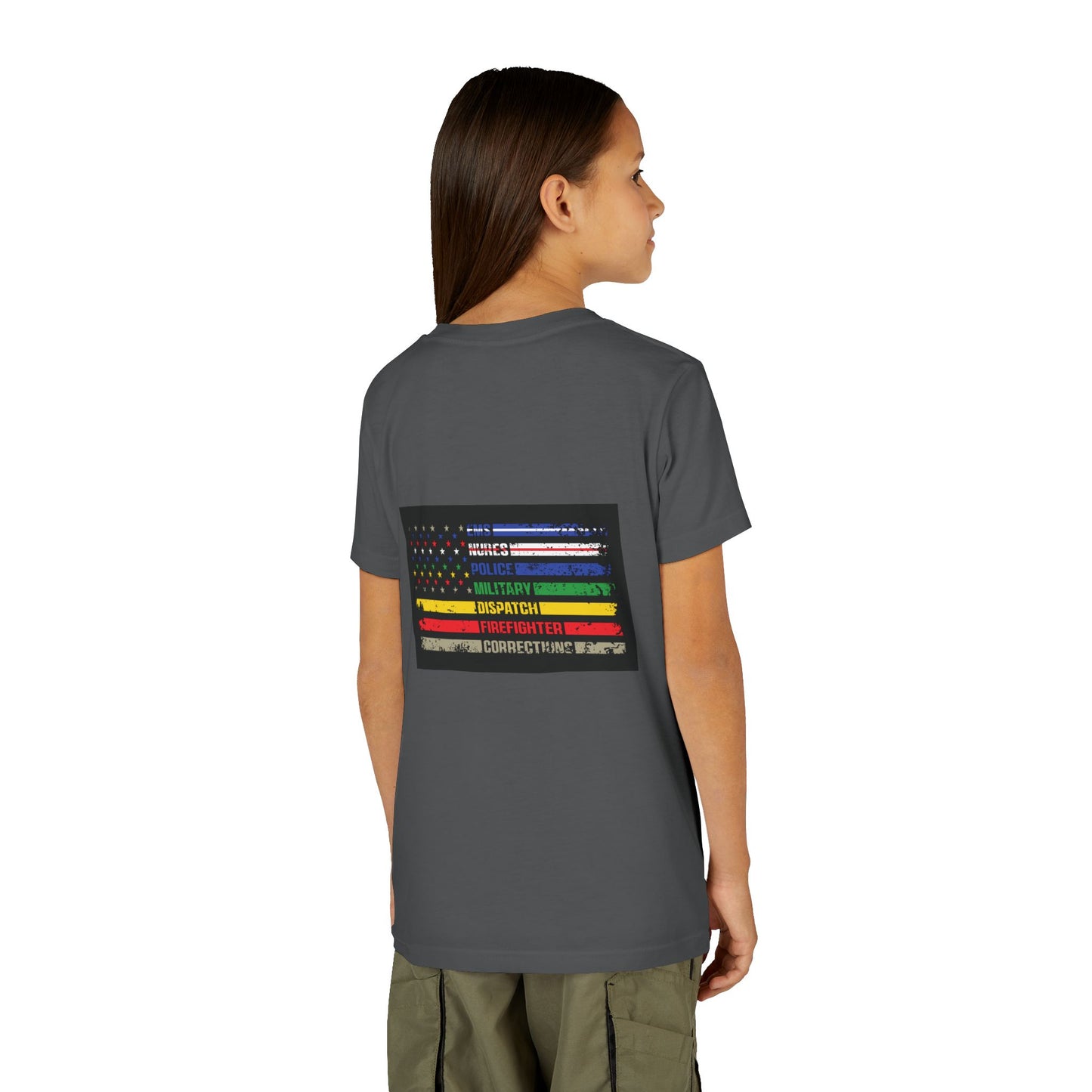 First Responder Youth Unisex Short Sleeve Crewneck Tee