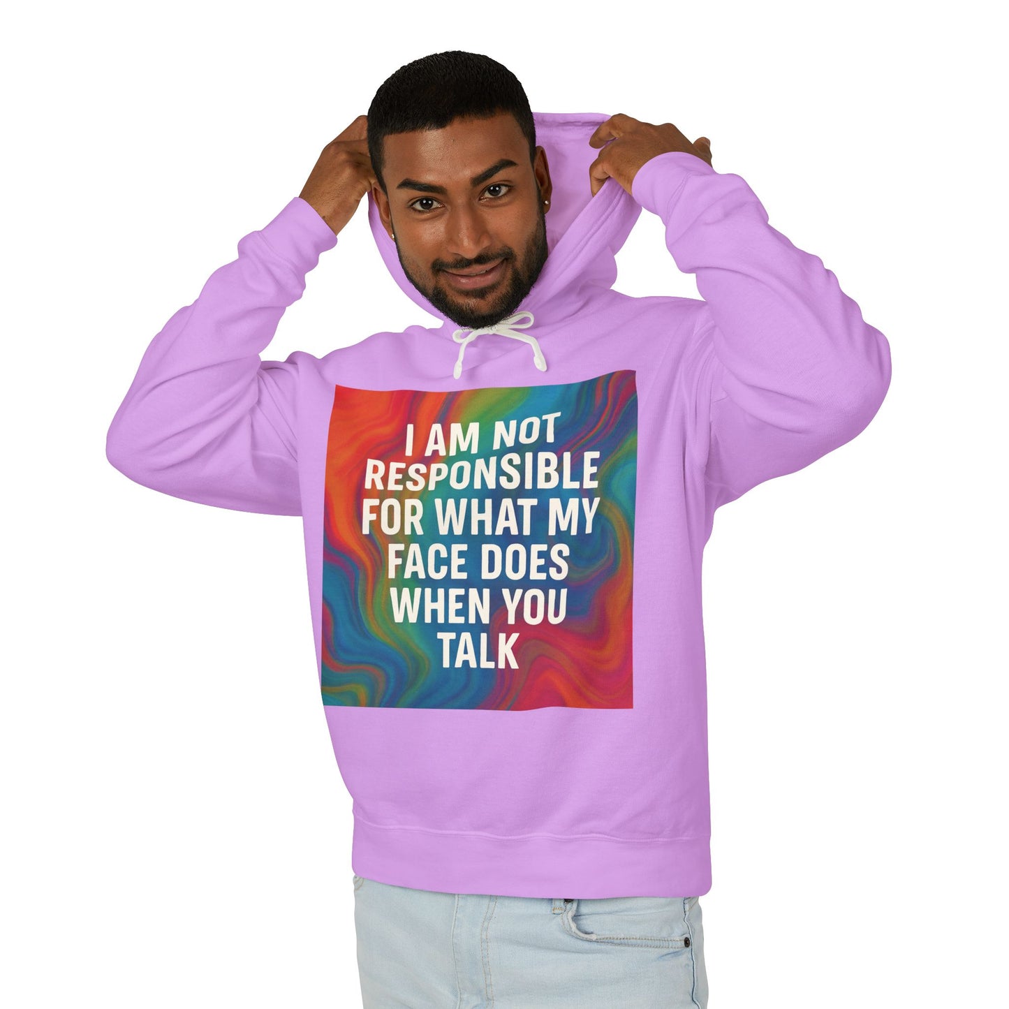 When You Talk Unisex Lightweight Hoodie