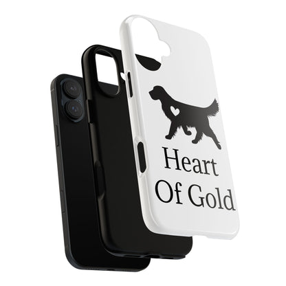 Heart Of Gold iPhone Case