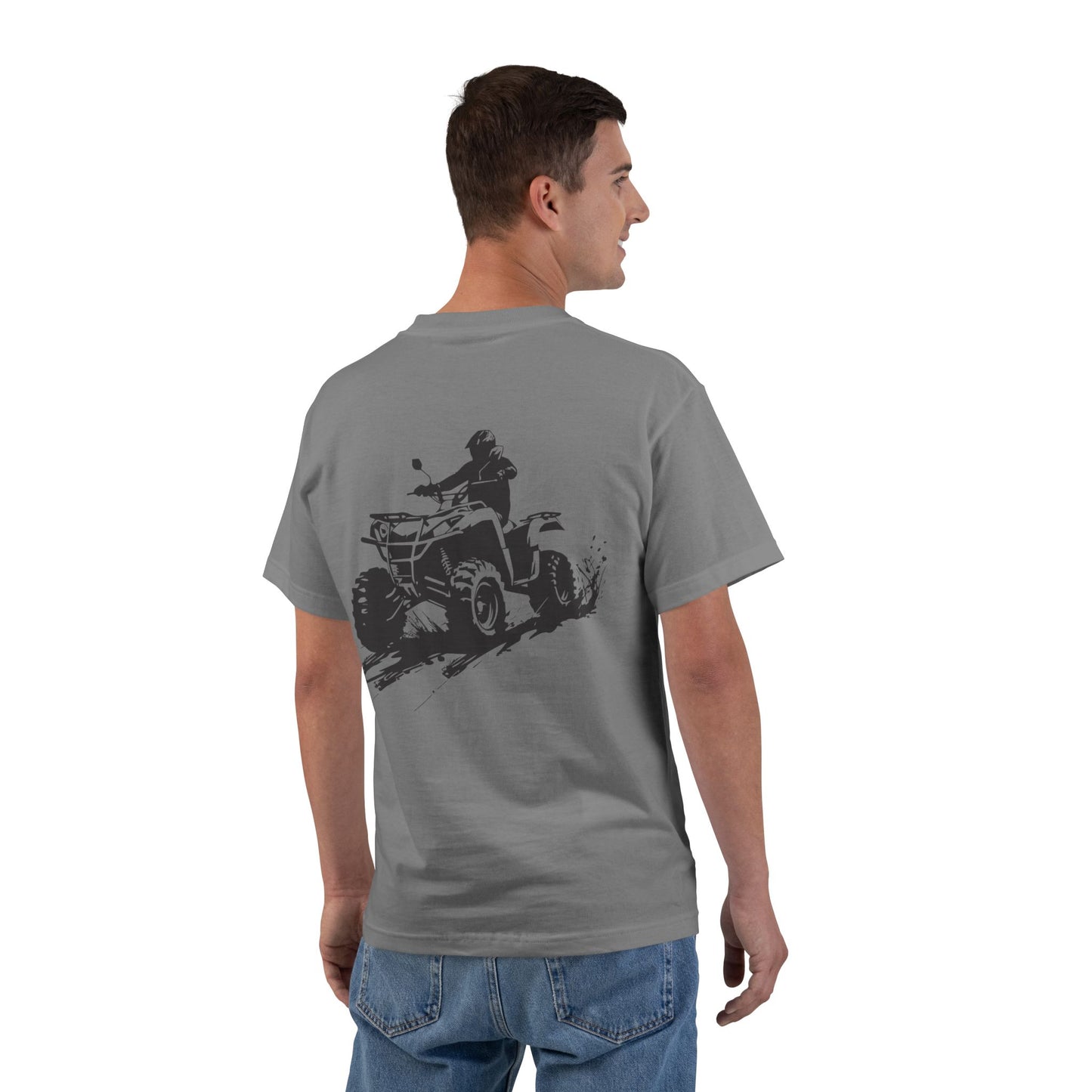 Slingin' Mud Quad Men's Short-Sleeve Crewneck Tee