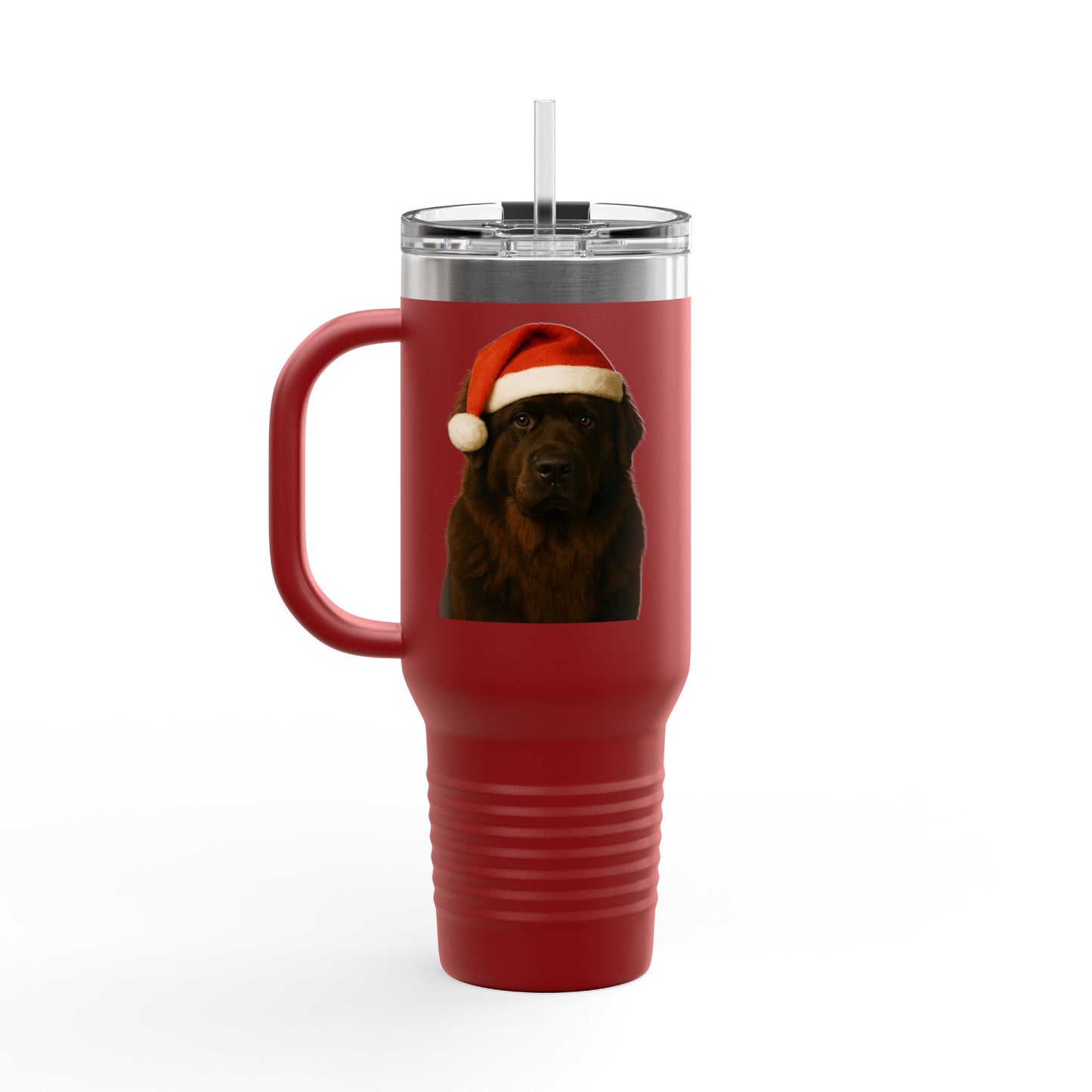 Santa Paws Newfie Insulated Travel Mug