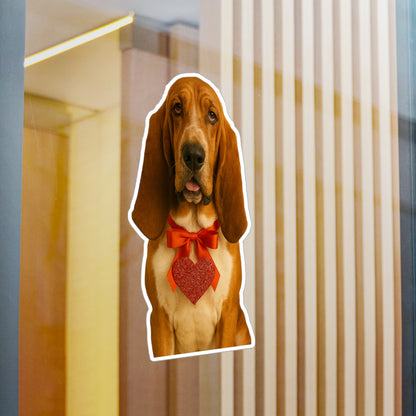 Cupid's Companion Basset Vinyl Decal