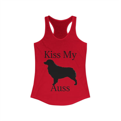 Kiss My Auss Women's Racerback Tank