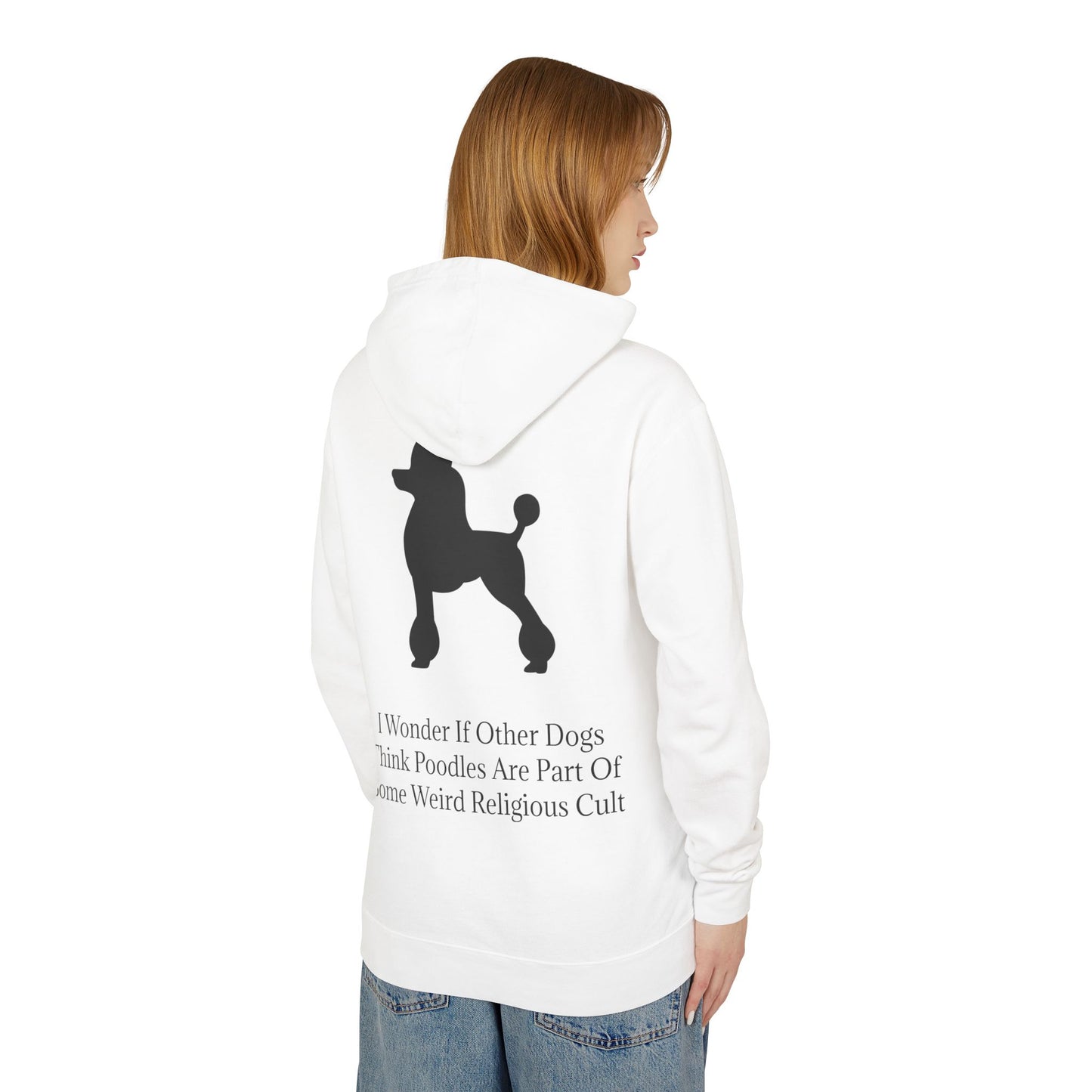 I Wonder Unisex Lightweight Hoodie