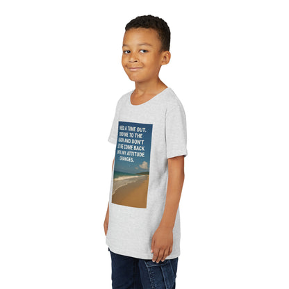 Time Out Youth Unisex Short Sleeve Crewneck Tee