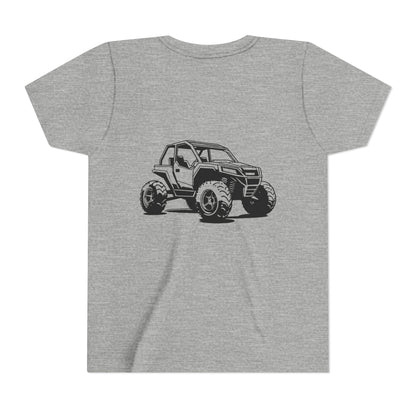 Off The Beaten Path Side By Side Youth Unisex Short Sleeve Crewneck Tee