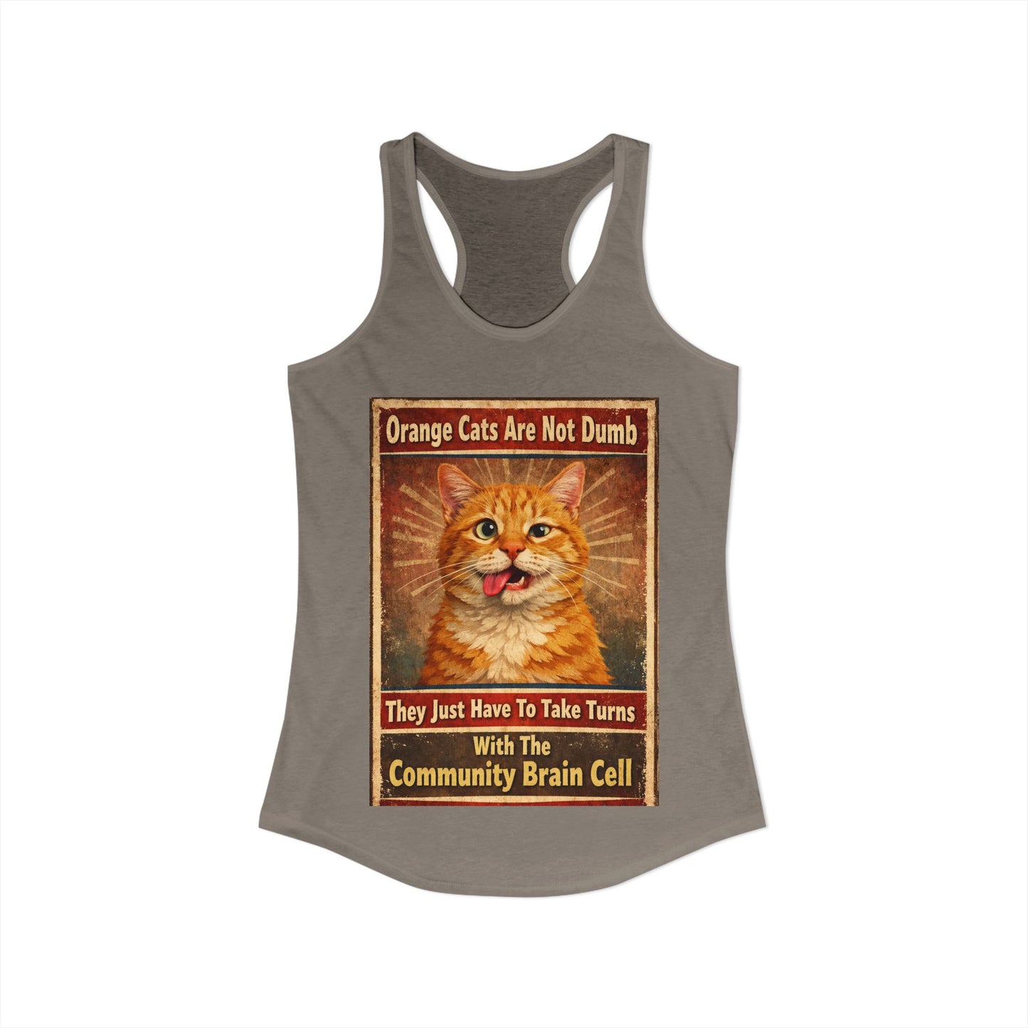 Community Brain Cell Women's Racerback Tank