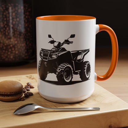 Off The Beaten Path Quad 2-Tone Coffee Mug