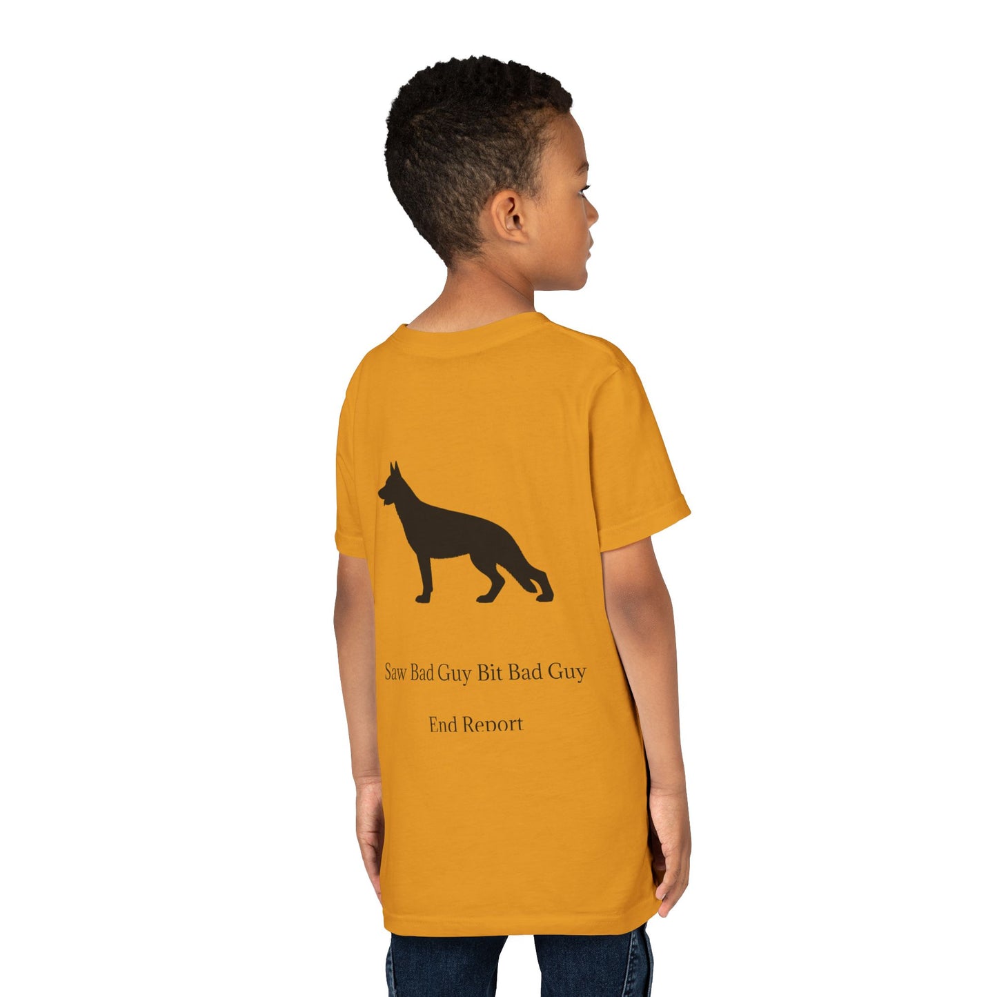 Bad Guy Youth Unisex Short Sleeve Crewneck Tee
