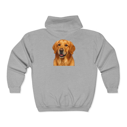 Golden Head Unisex Full Zip Hoodie