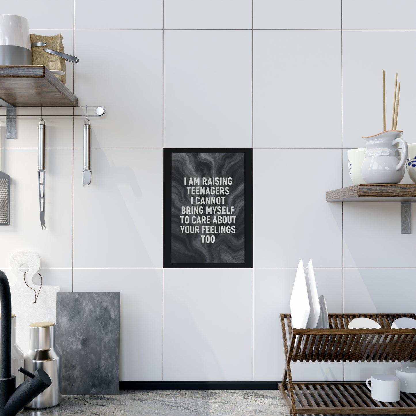 Raising Teenagers Ceramic Photo Tile