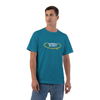 You Break It Men's Short-Sleeve Crewneck Tee