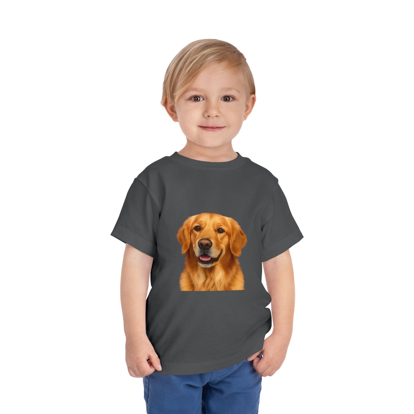 Golden Head Toddler Unisex Short Sleeve Crewneck Tee