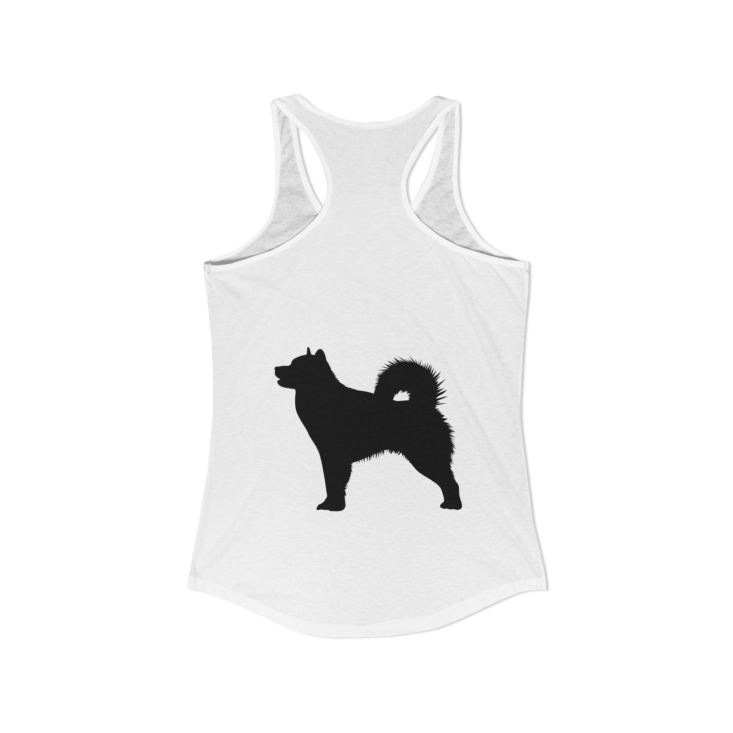 Malamute Silhouette Women's Racerback Tank