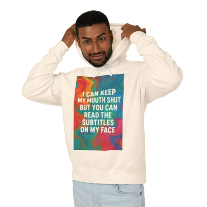 Subtitles Unisex Lightweight Hoodie