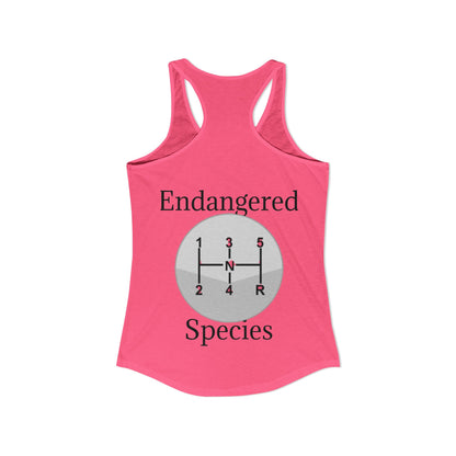 Endangered Species Women's Racerback Tank