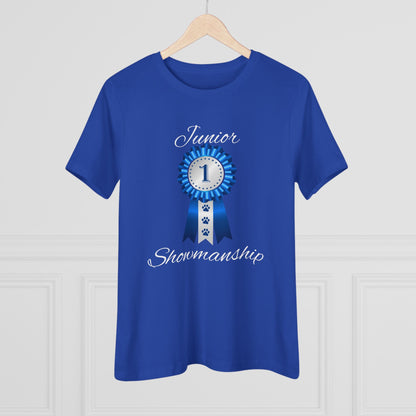 Junior Showmanship Women's Short Sleeve Crewneck Tee