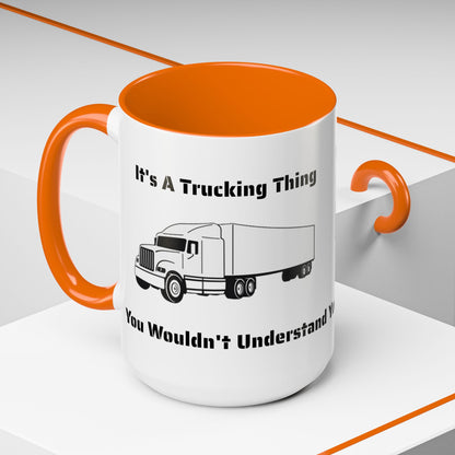 Trucking Thing 2-Tone Coffee Mug