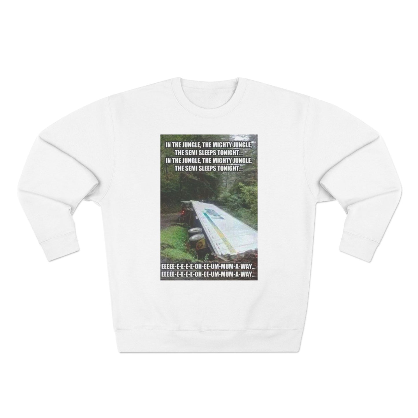 Semi Sleeps Unisex Crewneck Sweatshirt