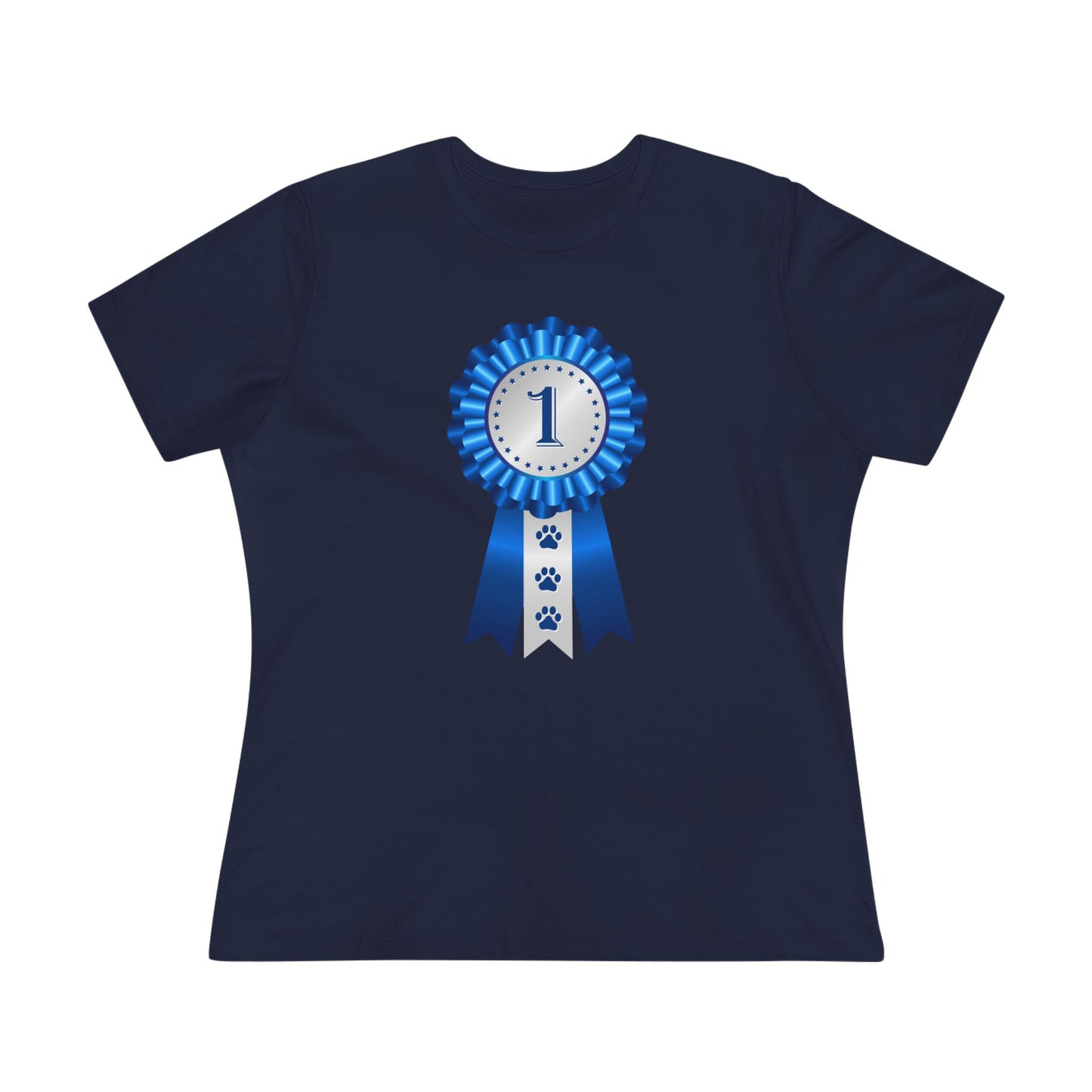 Show Ribbon Women's Short Sleeve Crewneck Tee