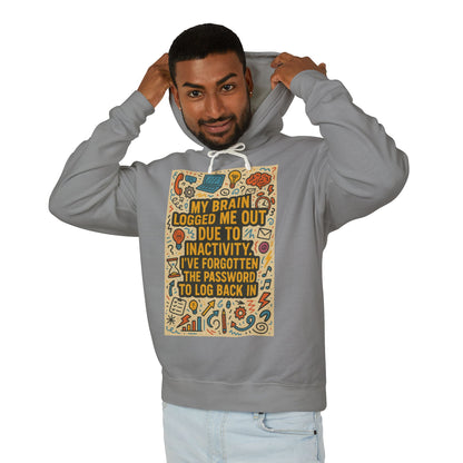 Logged Out Unisex Lightweight Hoodie