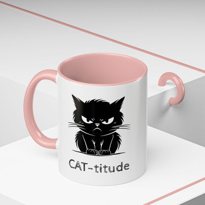 CAT-titude 2-Tone Coffee Mug