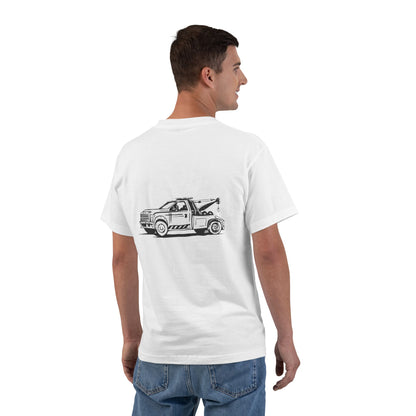 Wheel Lift Tow Truck Men's Short-Sleeve Crewneck Tee