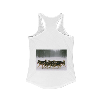 Mush On Women's Racerback Tank
