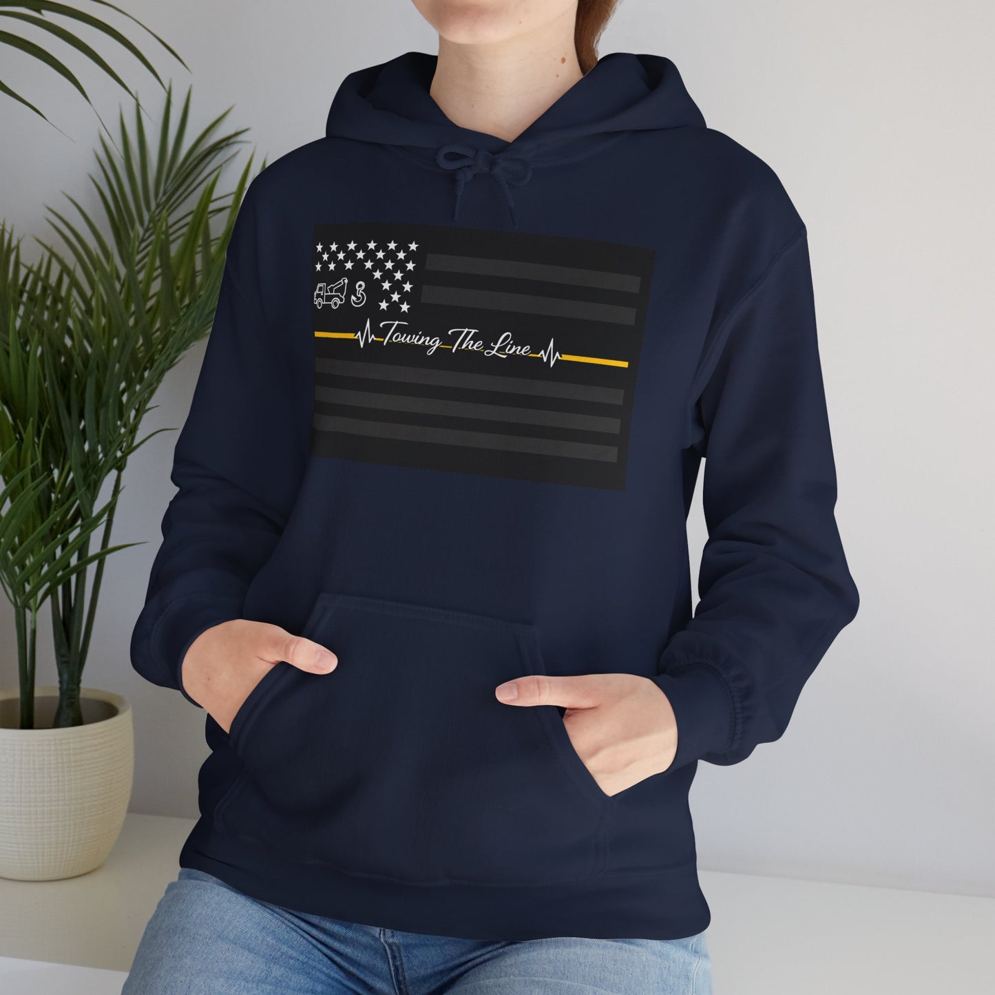 Thin Yellow Line Unisex Hoodie
