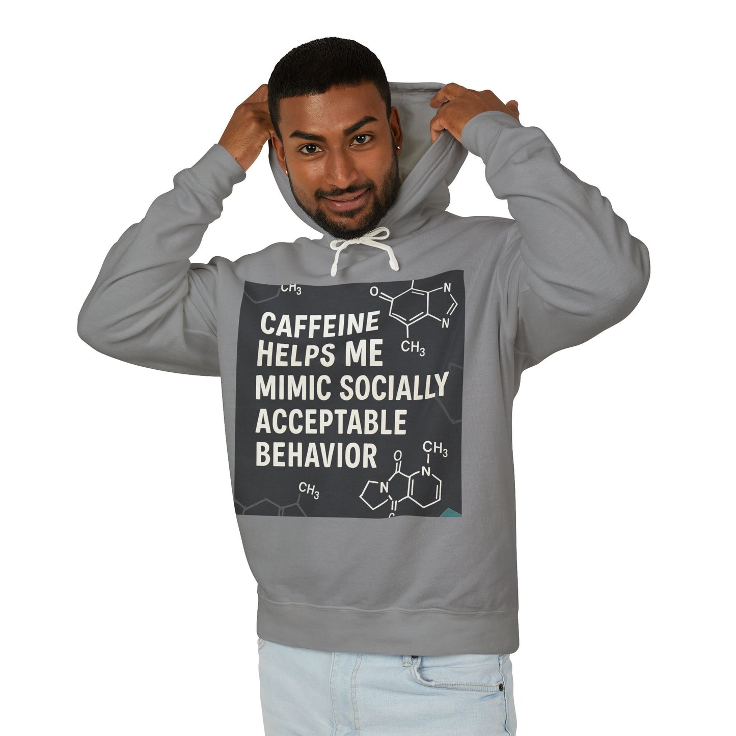 Socially Acceptable Unisex Lightweight Hoodie