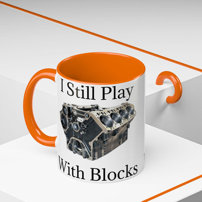 Play With Blocks 2-Tone Coffee Mug
