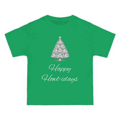 Happy Howl-idays Men's Short-Sleeve Crewneck Tee