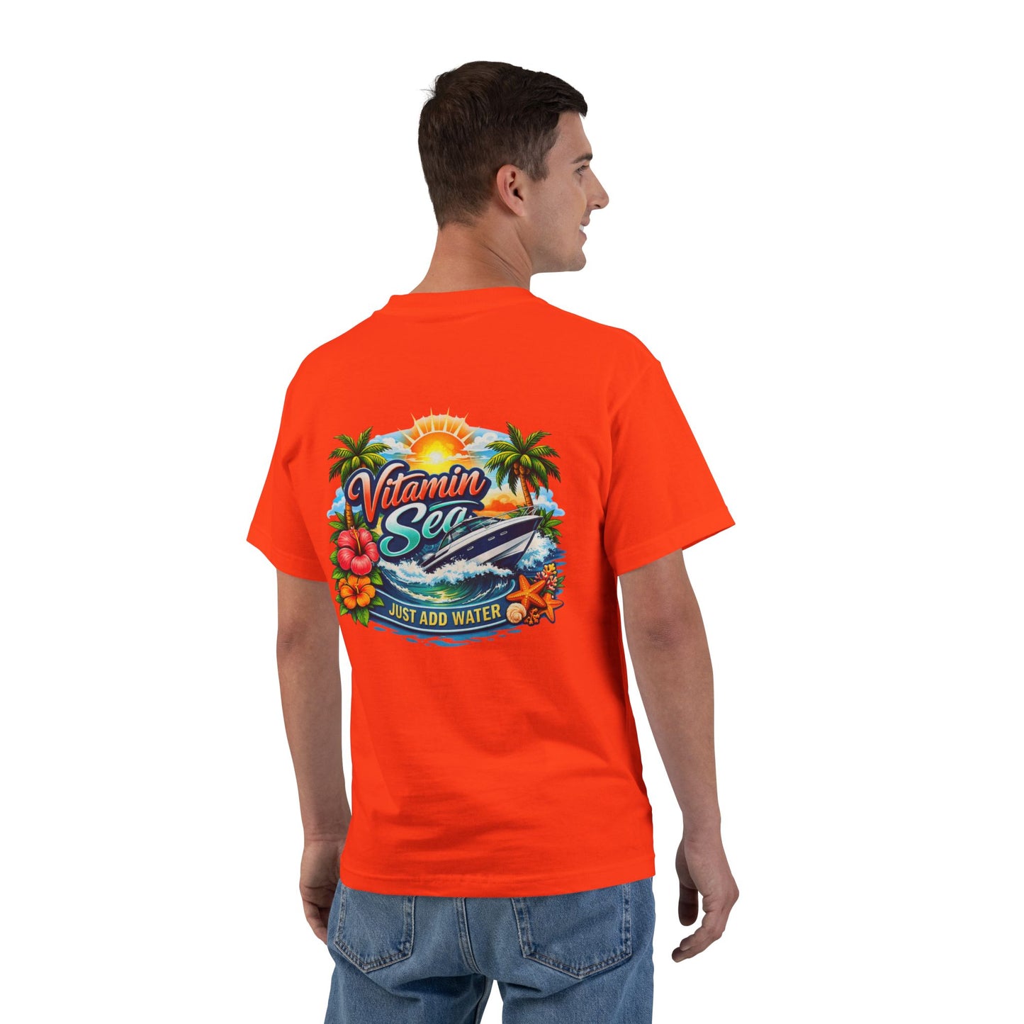 Vitamin Sea Men's Short-Sleeve Crewneck Tee