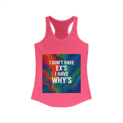 X's And Y's Women's Racerback Tank