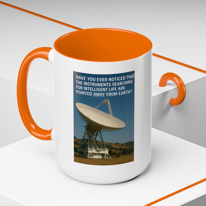 Intelligent Life 2-Tone Coffee Mug