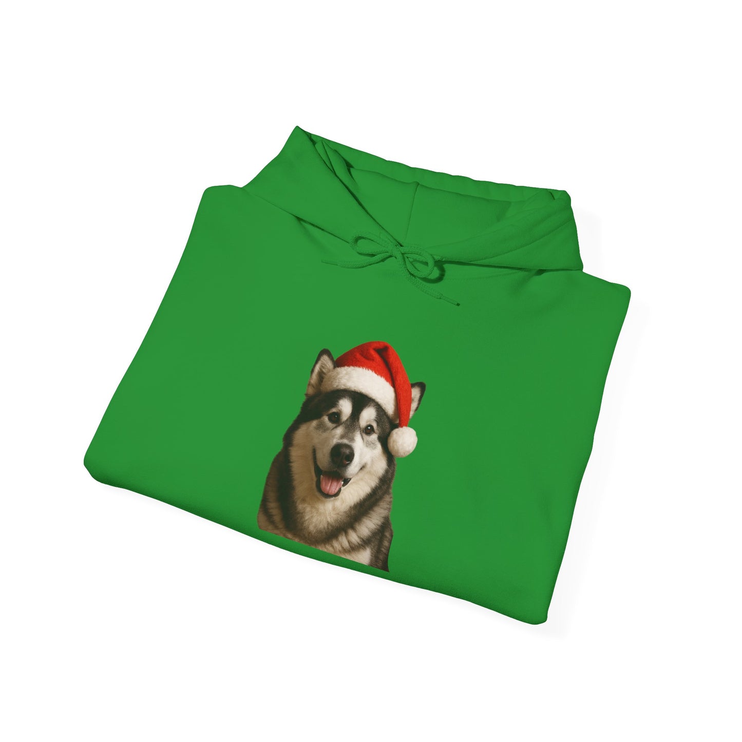 Santa Paws Malamute Unisex Hoodie