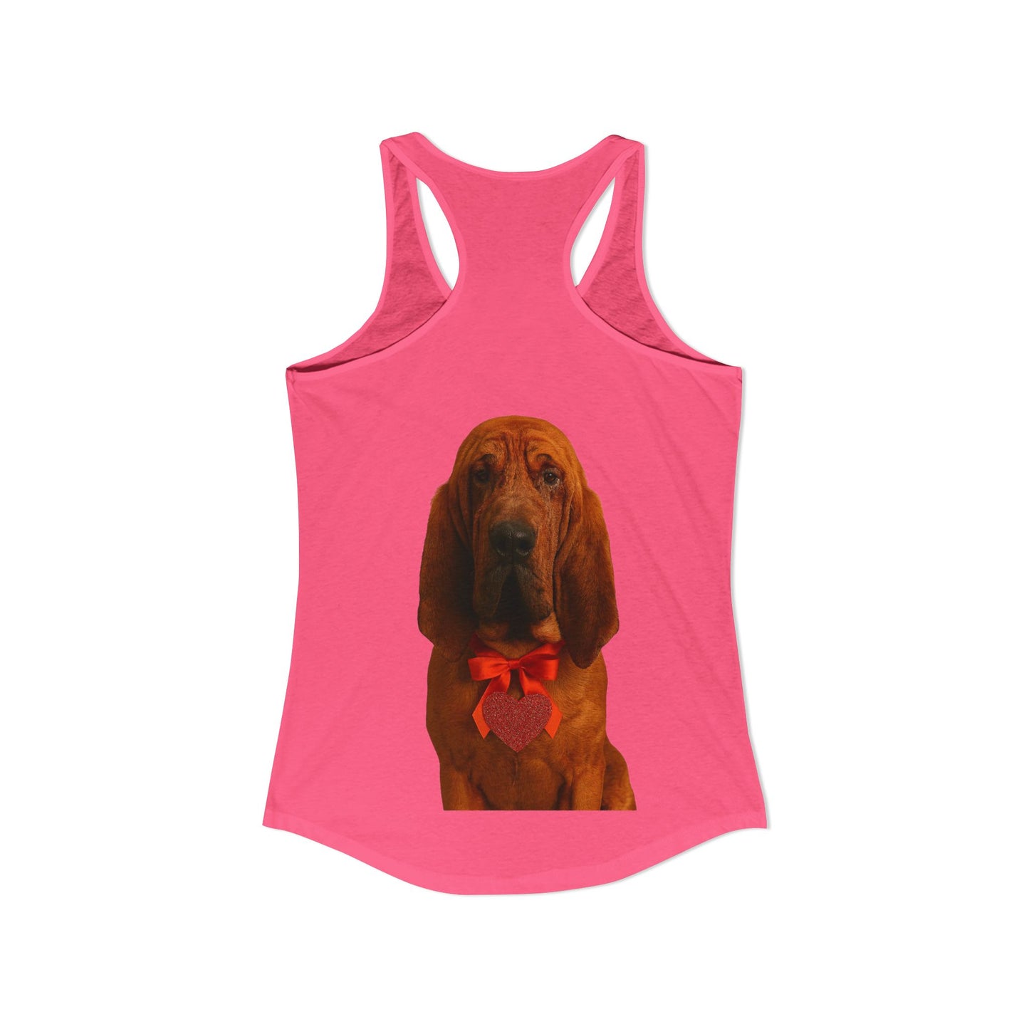 Cupid's Companion Bloodhound Women's Racerback Tank